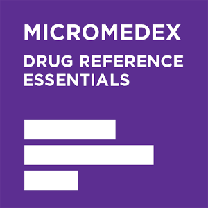 Micromedex Drug Essentials 