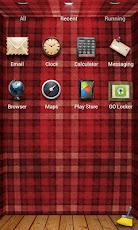 ZEngland Plaid GO Launcher EX Theme