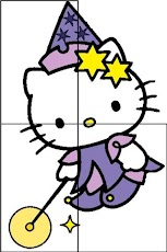 Hello Kitty Sliding Puzzle