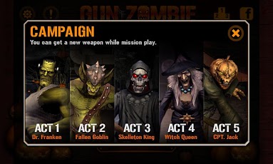 GUN ZOMBIE : HALLOWEEN (Free Shopping)