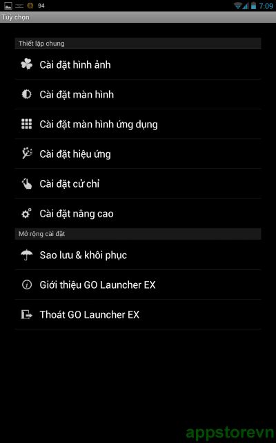 GO Launcher EX (Việt hóa)