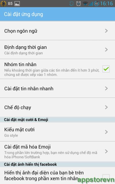 GO SMS Pro Việt hóa