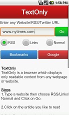 TextOnly Browser Pro