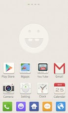 Smile GO Launcher EX Theme