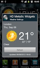 HD Metallic Widgets