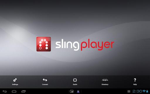 SlingPlayer for Tablets
