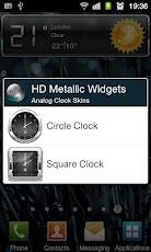 HD Metallic Widgets