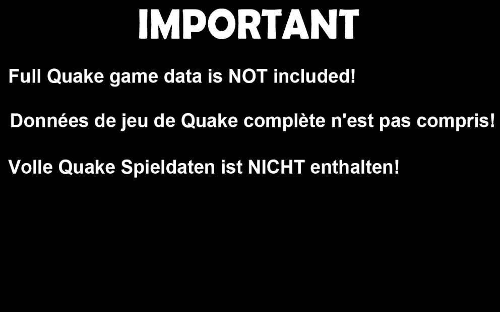 Quake for ipod instal