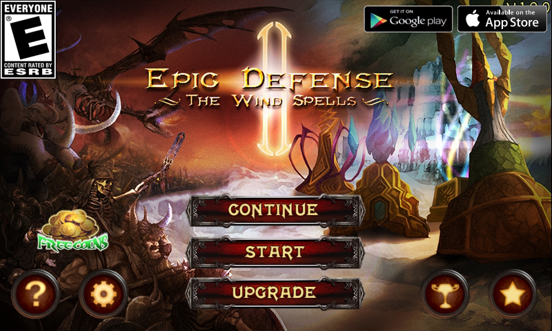 Epic Defense 2 - Wind Spells (Mod Money)