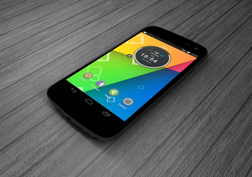 Jelly Bean 4.3 Parallax LWP