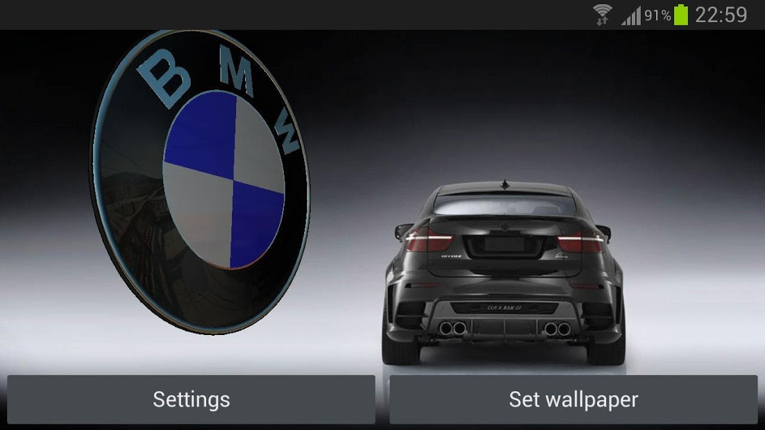 3D BMW Logo HD Live Wallpaper