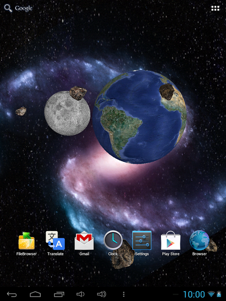 3D Space Live Wallpaper PRO