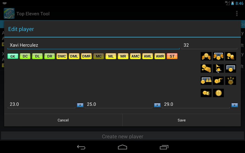 Top Eleven Tool