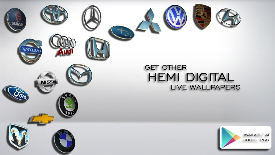 3D SKODA Logo HD LWP