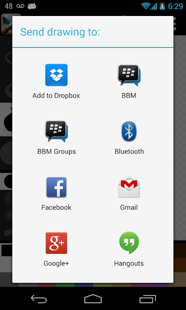 Paint for BBM and WhatsApp