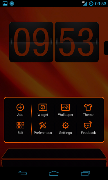 HoloOrange Next Launcher Theme