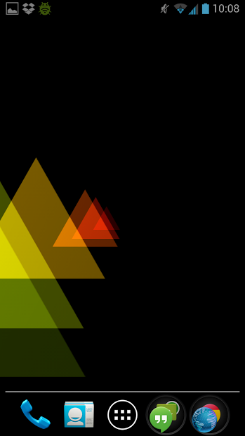 Trianglism Live Wallpaper