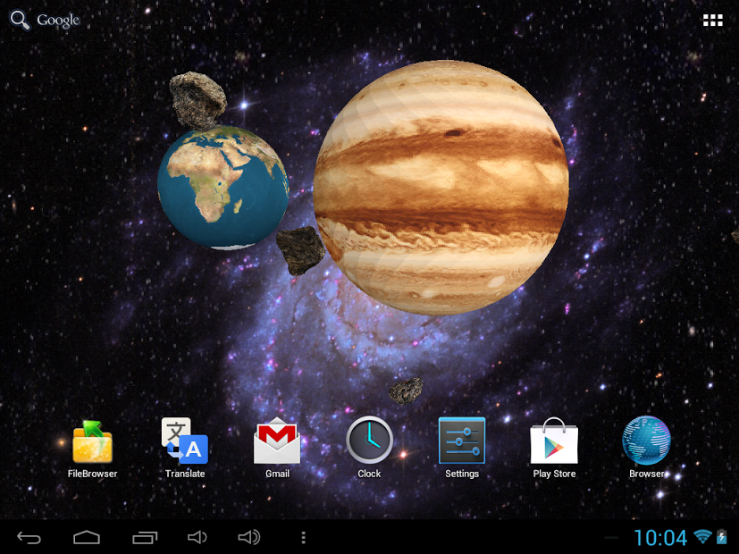 3D Space Live Wallpaper PRO