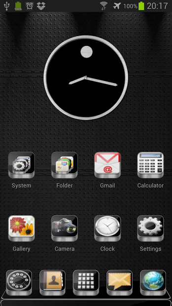 Steel 3D Premium HD Next Theme