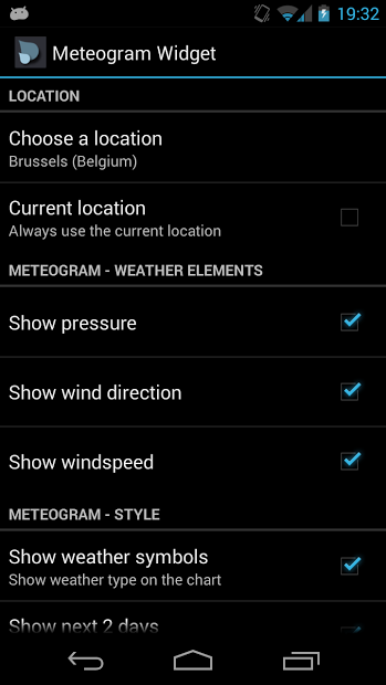 Meteogram Weather Widget - Donate version [Unlocked] [Mod Ex