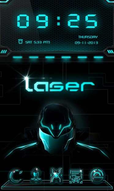 Laser GO LauncherEX Theme