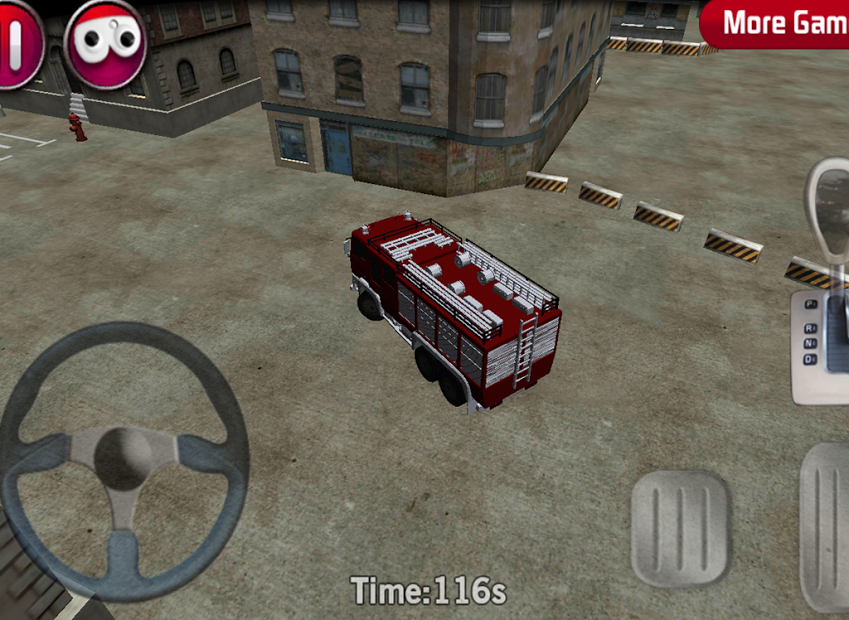 Fire Truck parking 3D