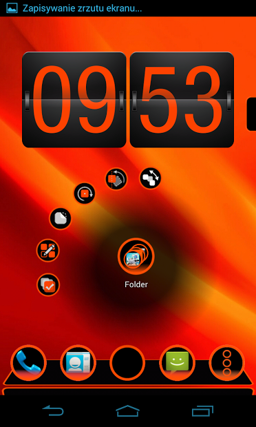 HoloOrange Next Launcher Theme