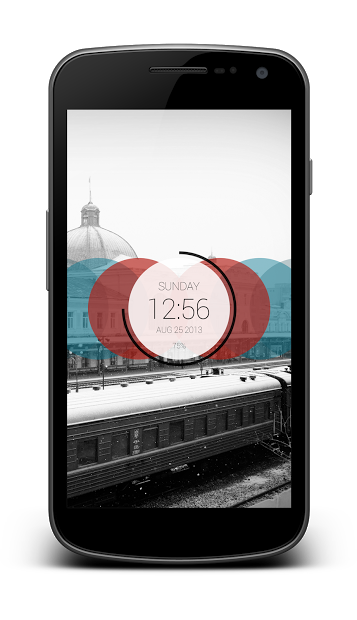 Circles Clock - UCCW Skin