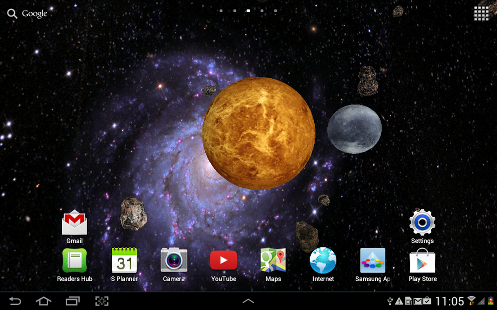 3D Space Live Wallpaper PRO