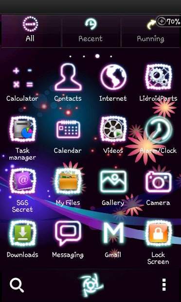 GalaxyS GO Launcher EX Themes