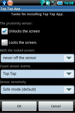 Tap Tap App  ( Screen On-Off )
