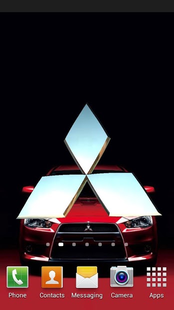 3D MITSUBISHI Logo HD LWP