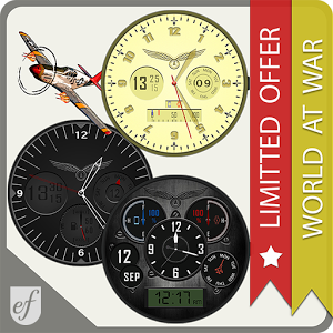 Aviator watch face HD Bundle 