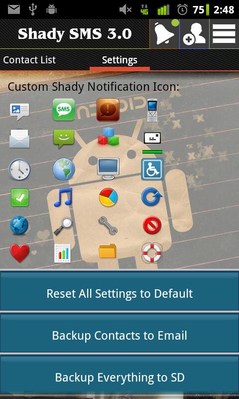 Shady SMS 3.0 (giấu tin nhắn)