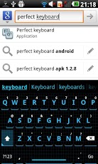 Squared Cyan HD Keyboard Skin