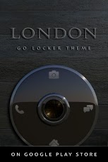 LONDON Designer Clock Widget