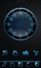 Sleek Ebony Go Launcher Theme