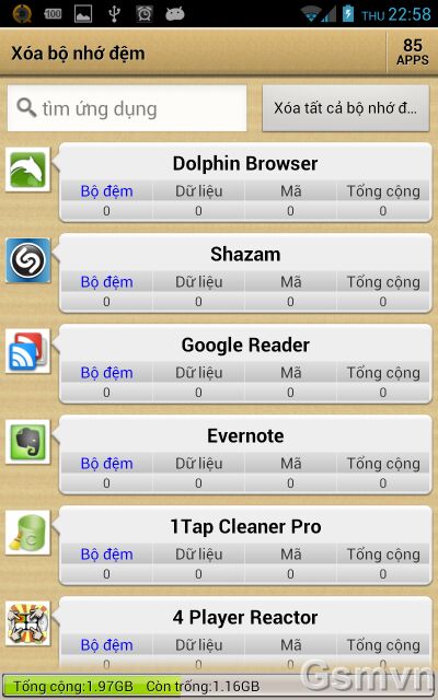 1Tap Cleaner Pro Việt hóa