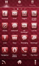 Red Fruit Theme GO Launcher