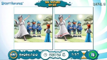 Wizard of Oz: Hidden Diff