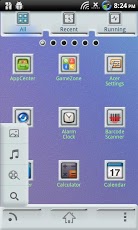 Blue Mist GO Launcher EX Theme