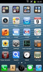 iPhone 5 iOS6 GO Theme HD
