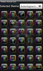 Butterflyglow3 GoLauncherTheme