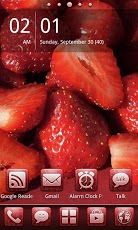 Red Fruit Theme GO Launcher