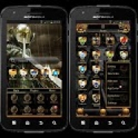 Black Knight GO Launcher Theme