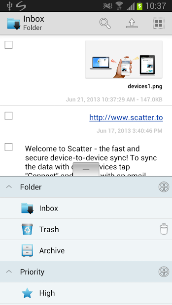 Scatter - Fast File Sync