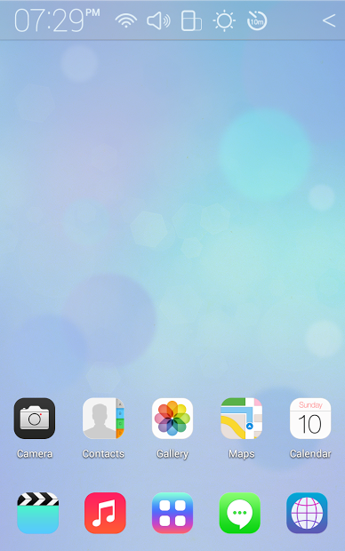 [Full HD] iOS7 Atom theme