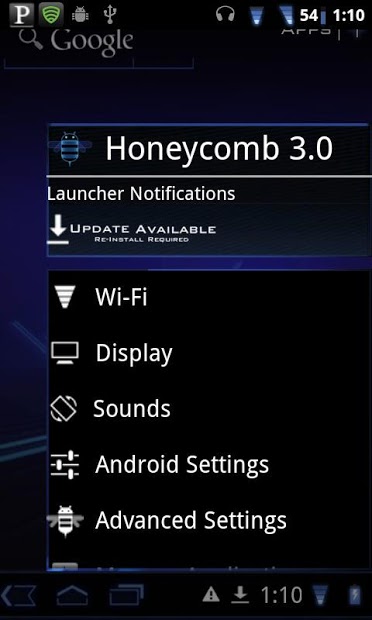 Honeycomb Launcher +