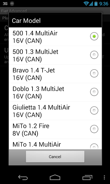 Fiat Adv (OBD 2) for Torque