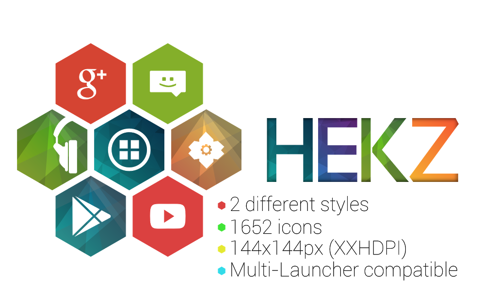 Hekz - Icon Pack